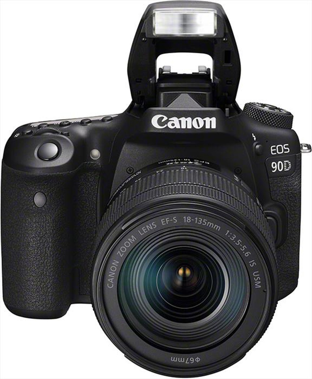 "CANON - EOS 90D + EF-S 18-135 MM F/3.5-5.6 IS USM-Black"