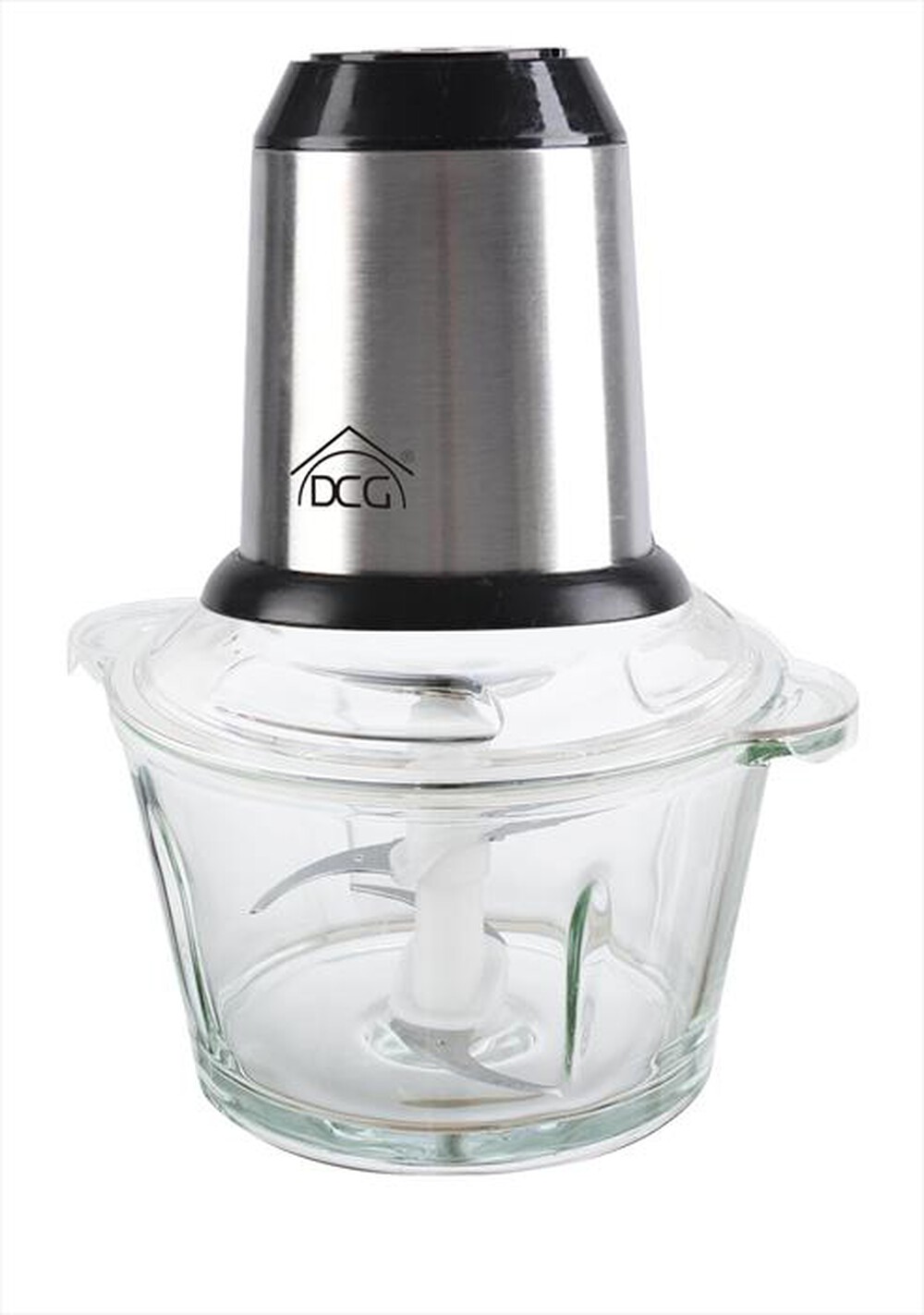 "DCG ELTRONIC - Minitritatutto MZ1230-VETRO/SILVER/NERO"