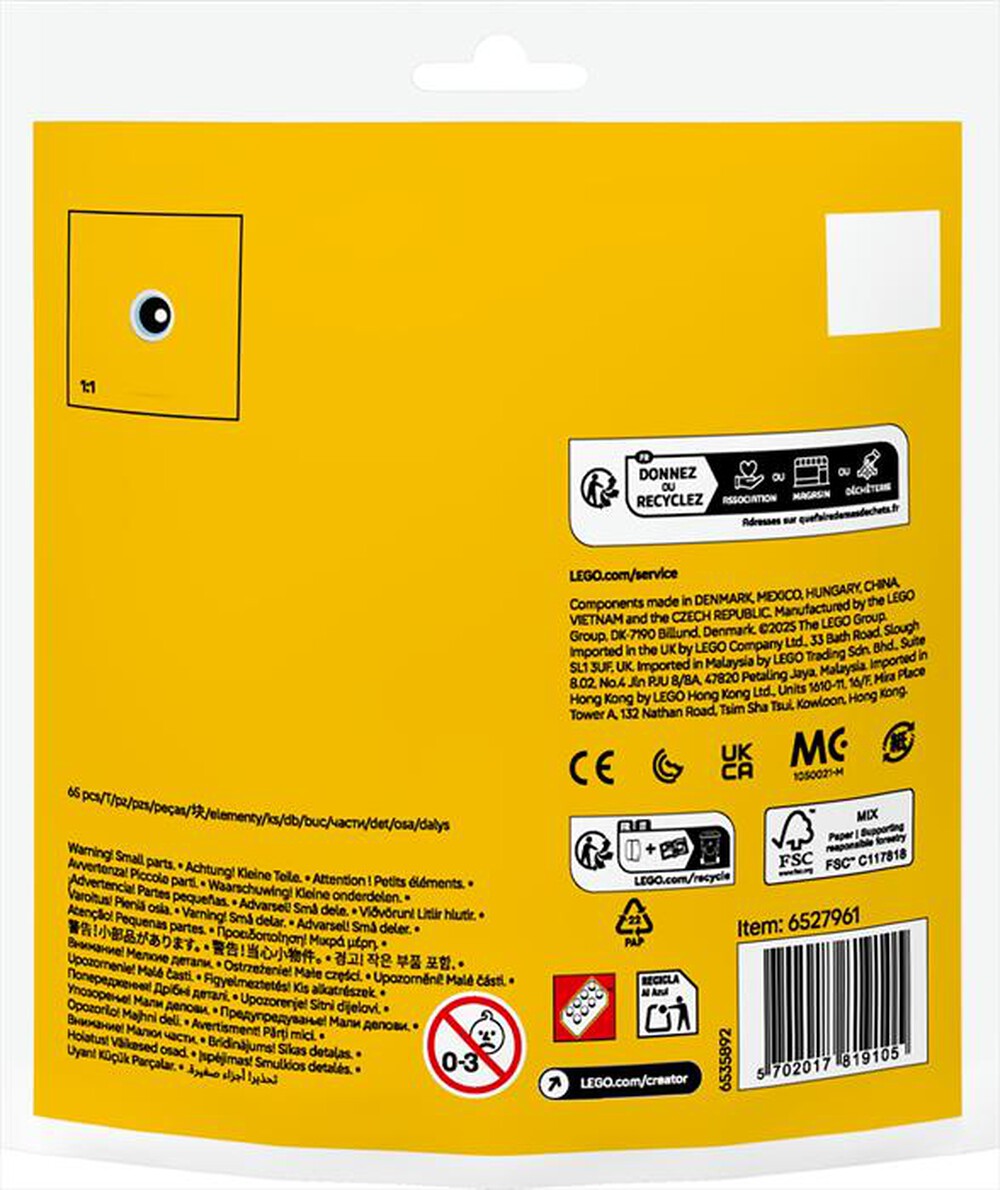 Immagine del prodotto LEGO - RECRUITMENT BAGS Dipingiamo l’uovo di Pasqua 30690