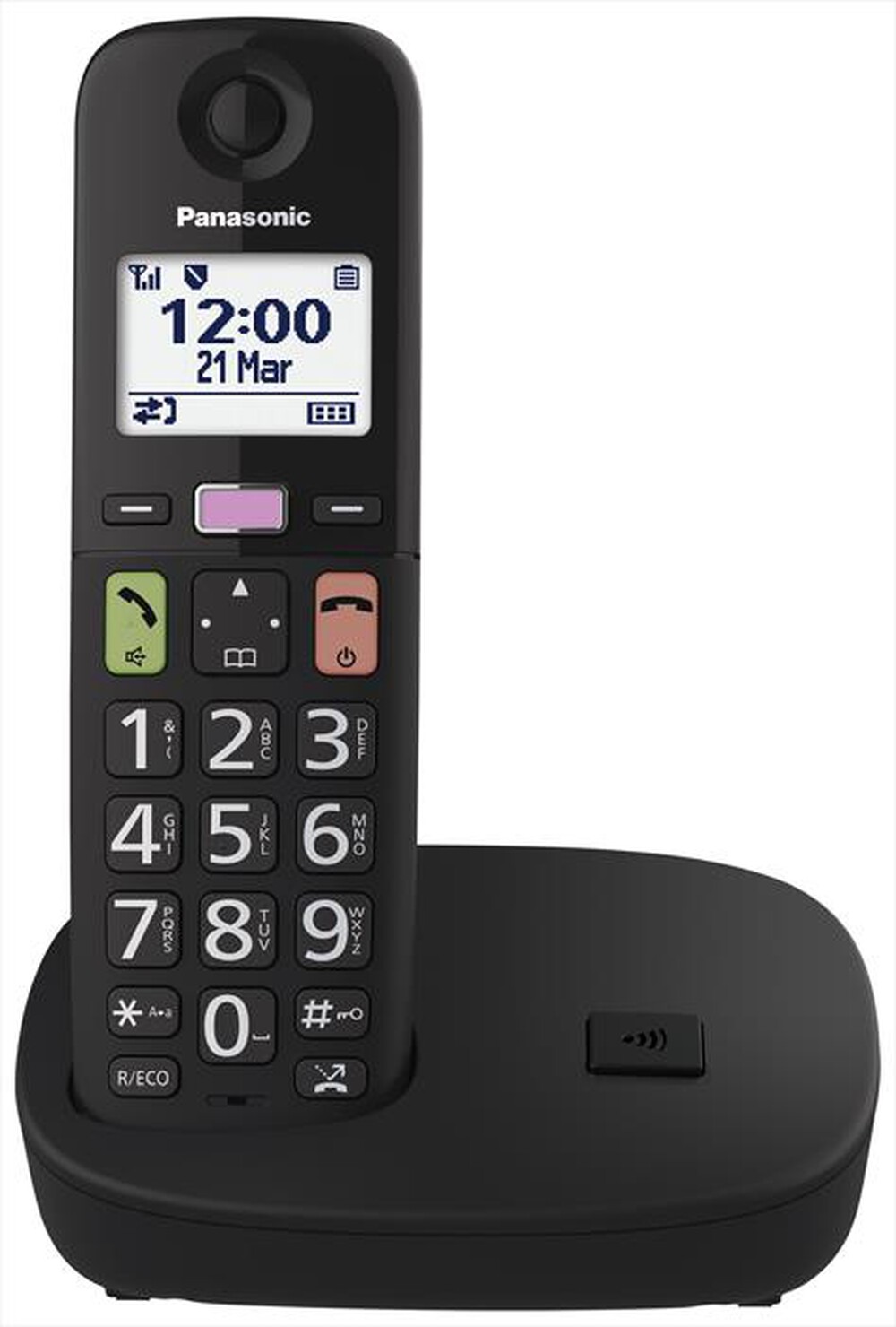 "PANASONIC - Cordless KX-TGU110EXB-Nero"