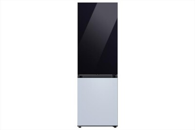 SAMSUNG - Frigorifero combinato F-RB34D152248 BESPOKE-Clean black-Satin Sky blue