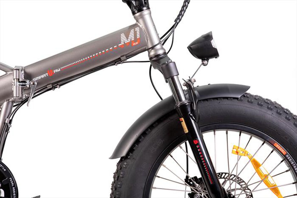 "SMARTWAY - Fat bike SMWM1PLUS-21-Titanio"