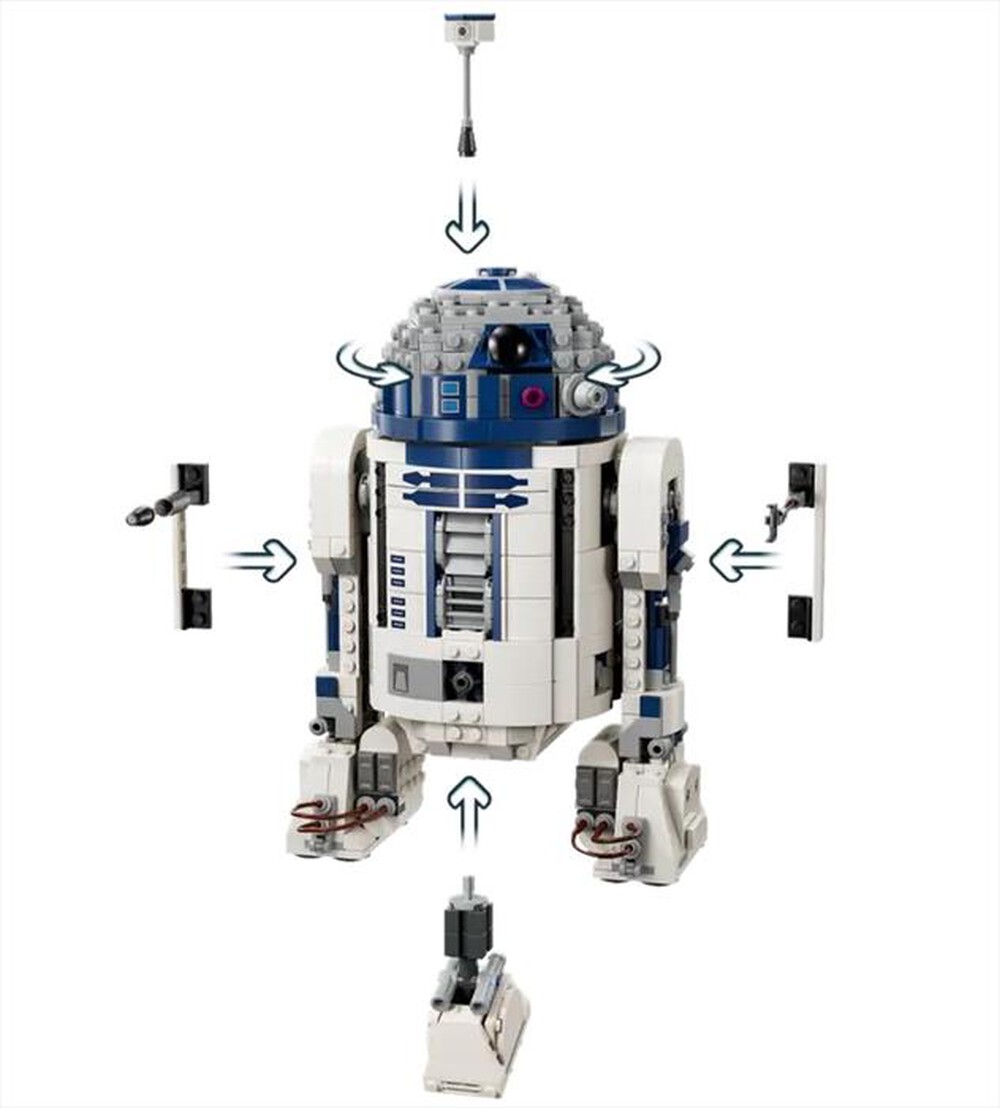 "LEGO - STAR WARS R2-D2 - 75379-Multicolore"