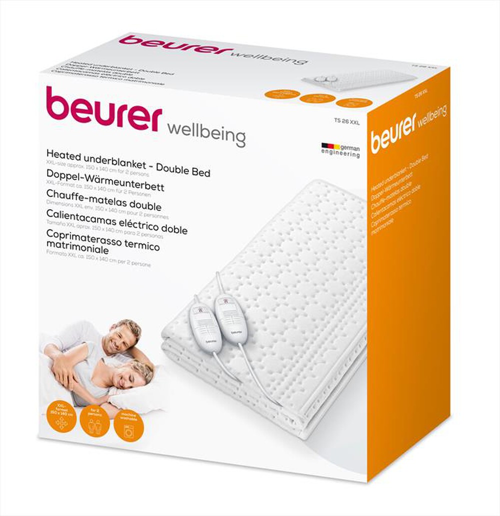 Immagine del prodotto BEURER - Termocoperta TS26XXL-Bianco