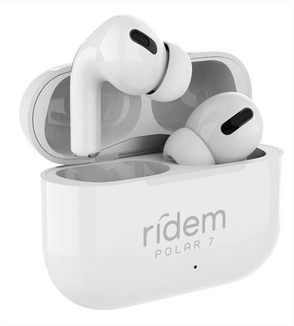 "RIDEM - Auricolari in ear POLAR 7-Bianco"