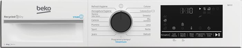 Immagine del prodotto BEKO - Asciugatrice BT383IS 8 Kg Classe A+++-Bianco