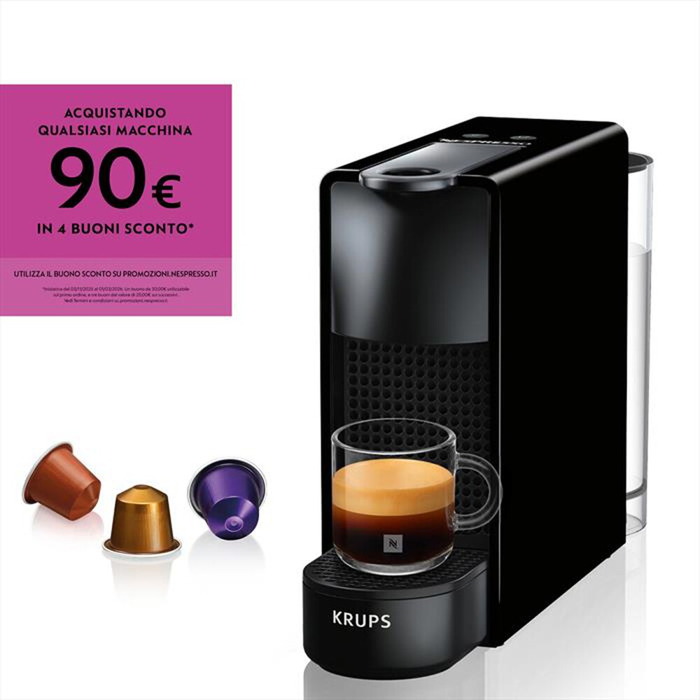 Immagine del prodotto KRUPS - XN1108K Essenza Mini Nespresso-Piano Black