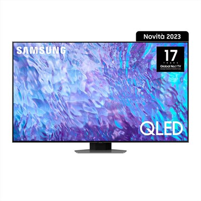 SAMSUNG - Smart TV Q-LED UHD 4K 65" QE65Q80CATXZT-Carbon Silver