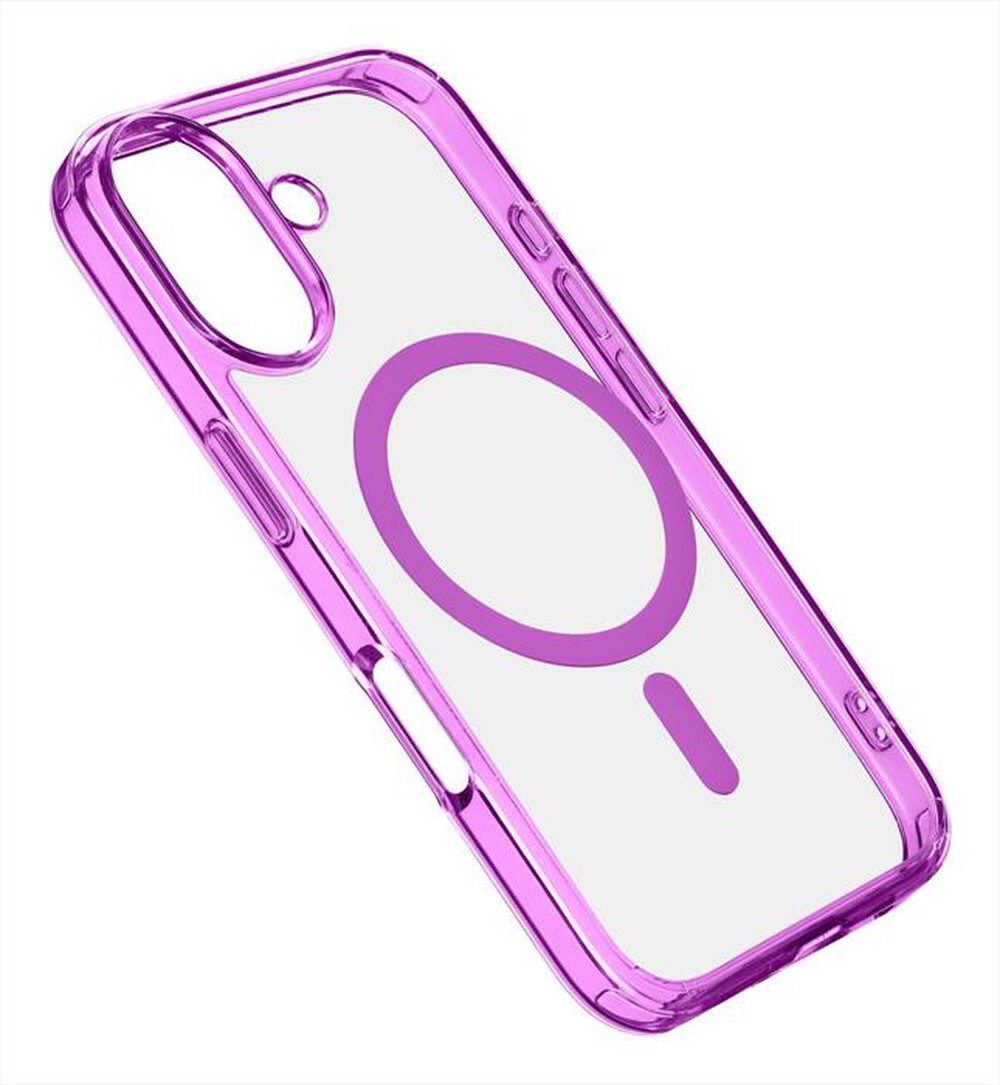"CELLULARLINE - Cover ICONIC MAG iPhone 16 Plus-Rosa"