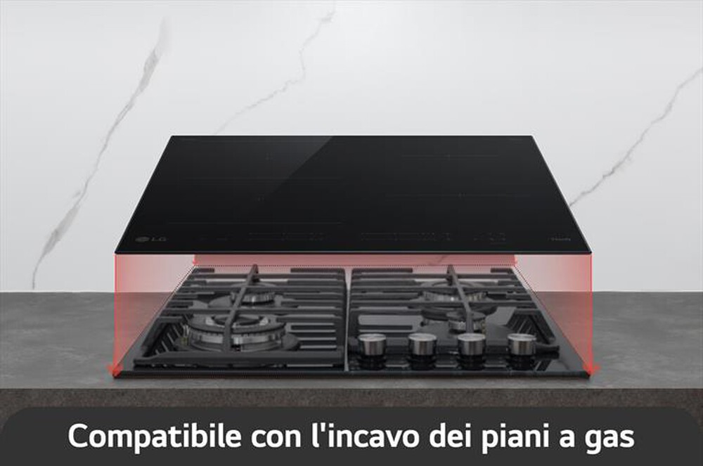 Immagine del prodotto LG - Piano cottura elettrico CI7Z2438BA 59 cm-Nero