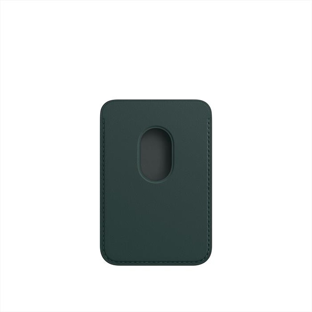 "APPLE - Portafoglio Magsafe in pelle per iPhone-Verde foresta"