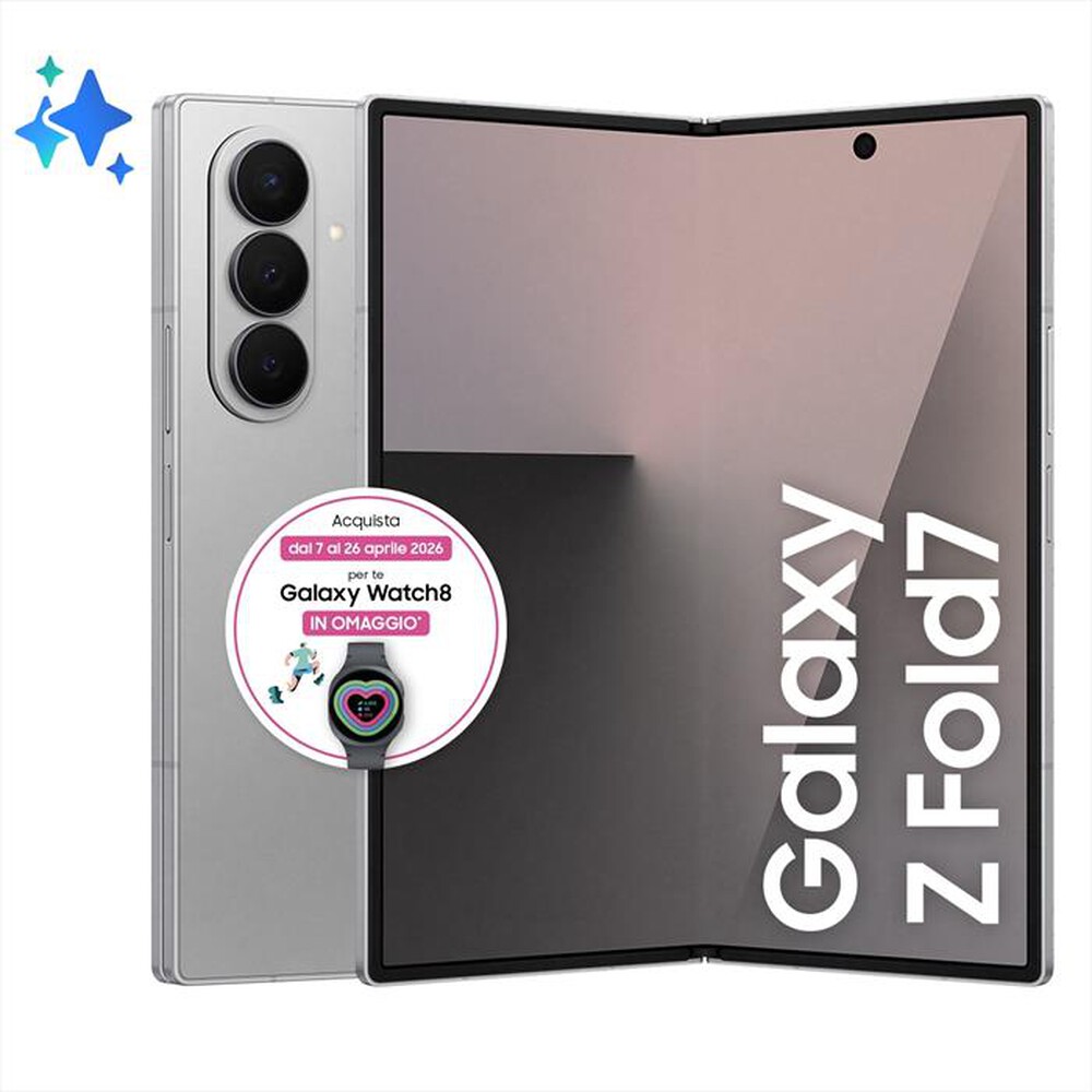 Immagine del prodotto SAMSUNG - Galaxy Z Fold7 12+256GB-Silver Shadow