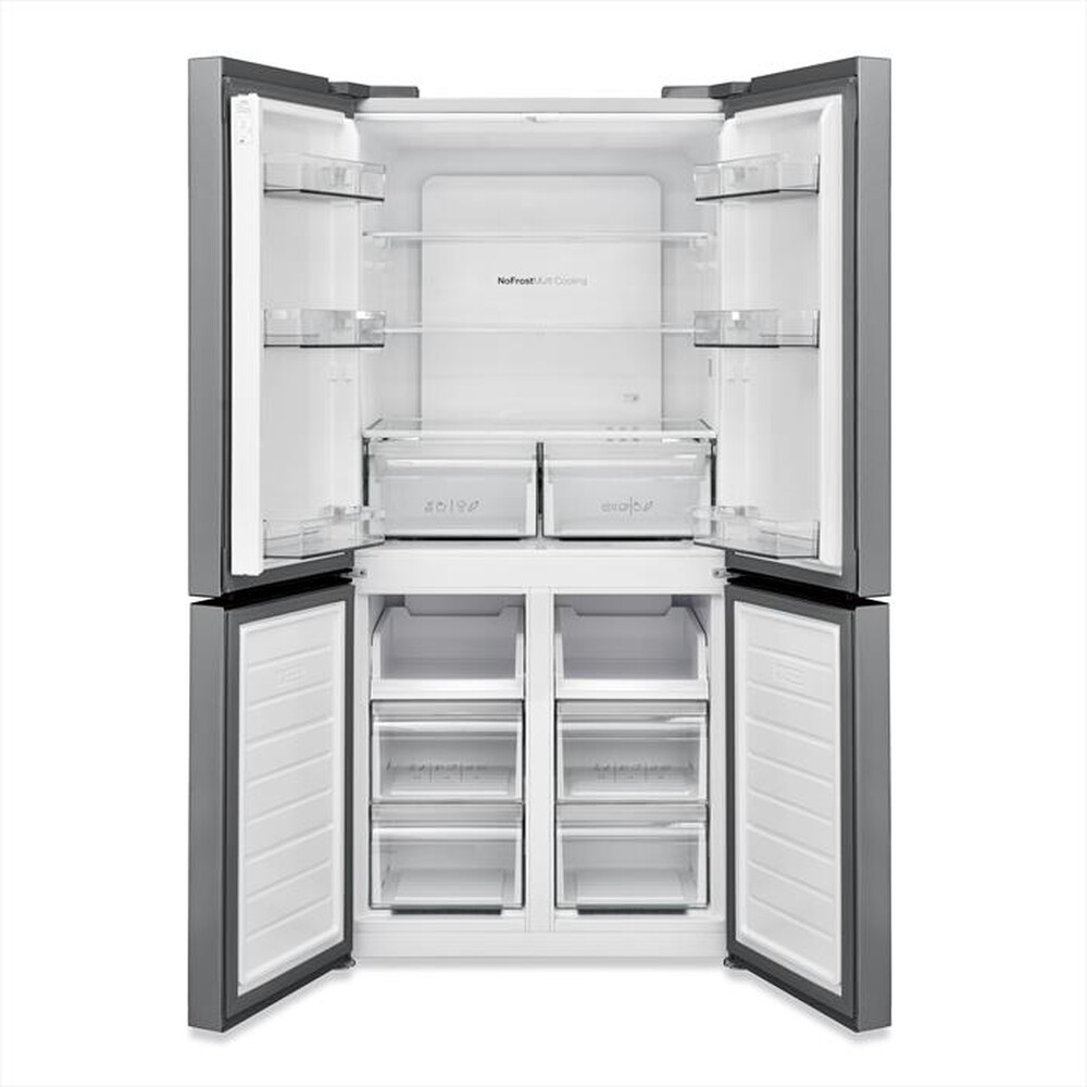 "TECHLIFE - Frigorifero 4 porte TLMD620X Classe E 488 lt-Inox"