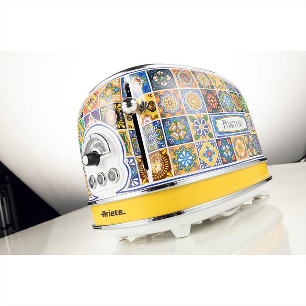 "ARIETE - 0155/0P TOSTAPANE 2 FETTE POSITANO-Multicolore"