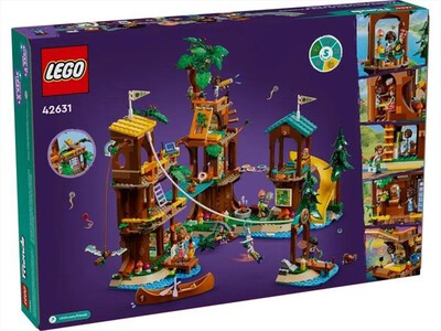 LEGO - LA CASA SULL'ALBEO AL CAMPO AVVENTRE - 42631-Multicolore