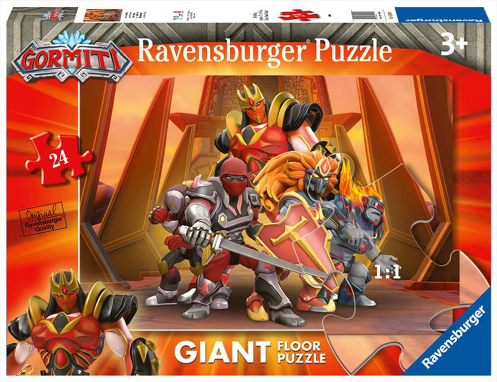 Immagine del prodotto RAVENSBURGER - GORMITI PUZZLE 24 PEZZI GIANT