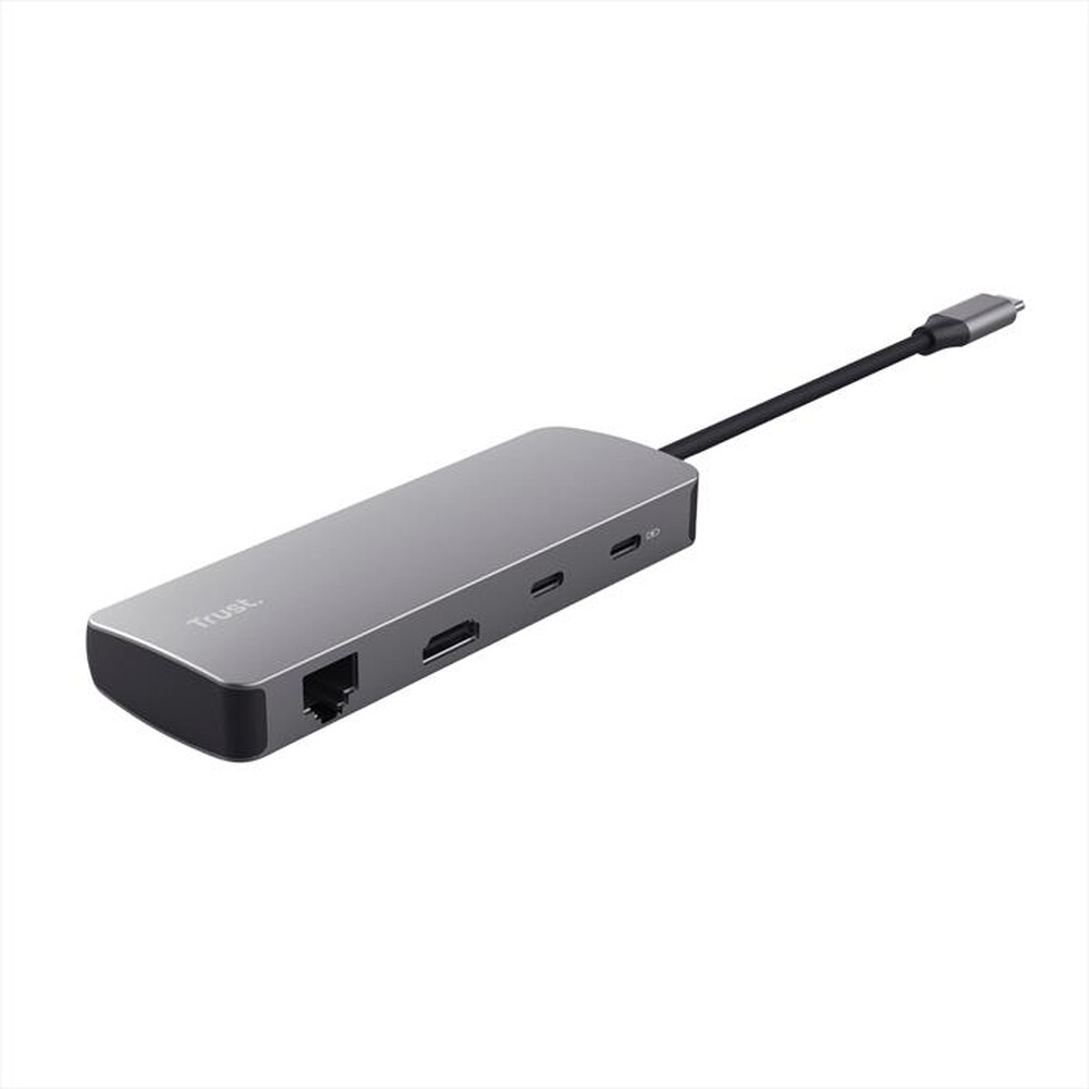 Immagine del prodotto TRUST - DALYX 8-IN-1 MULTIPORT ADAPTER-Grey