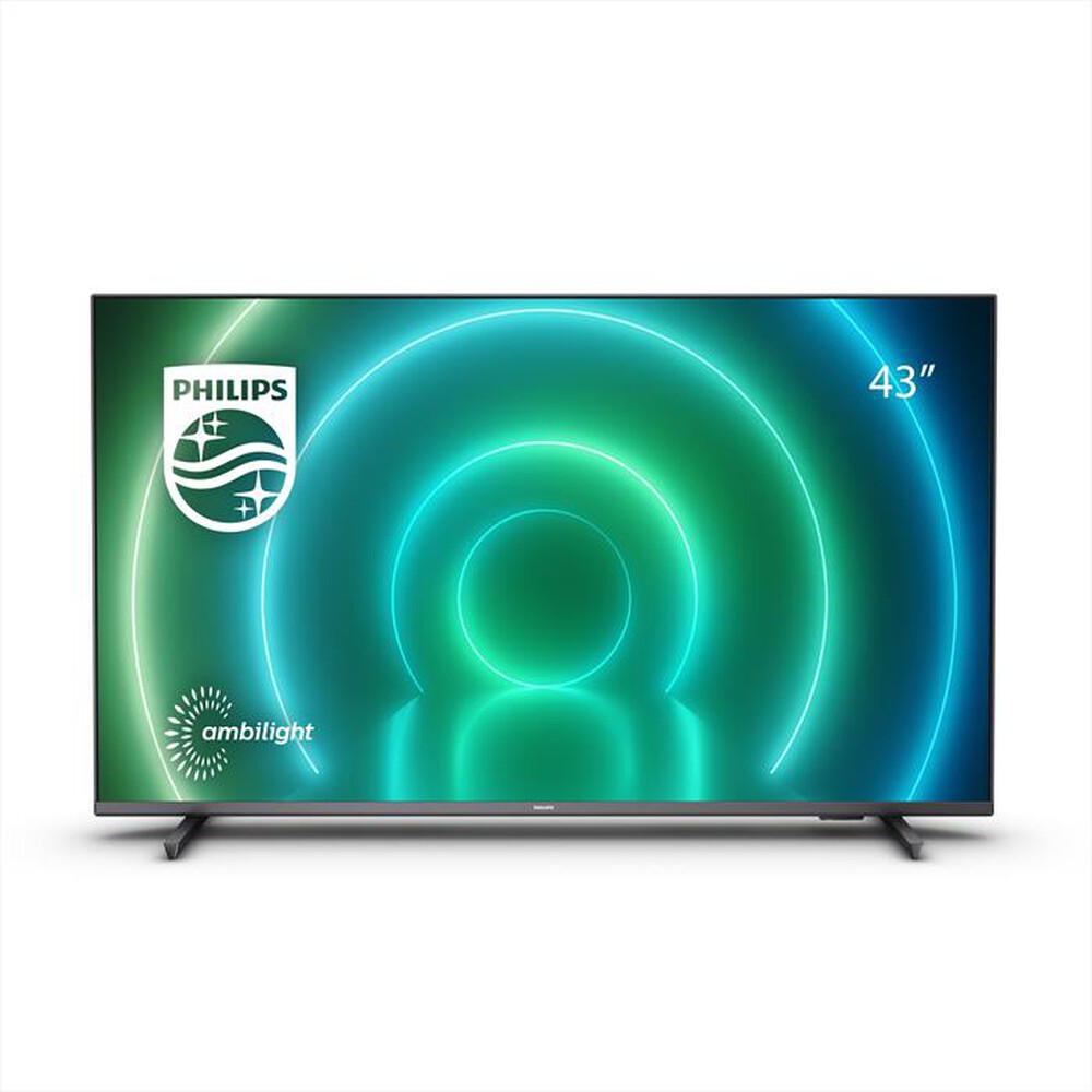 "PHILIPS - Smart TV AMBILIGHT ANDROID UHD 4K 43\" 43PUS7906/12-Black"