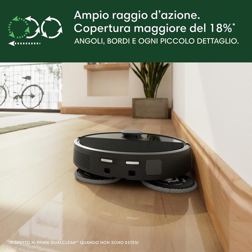Immagine del prodotto iROBOT - Robot aspirapolvere lavapavimenti Roomba 505 combo-Black