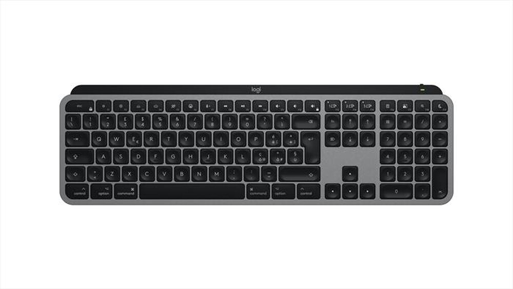 "LOGITECH - Tastiera MX KEYS S FOR MAC-Space Gray/Pale Gray"