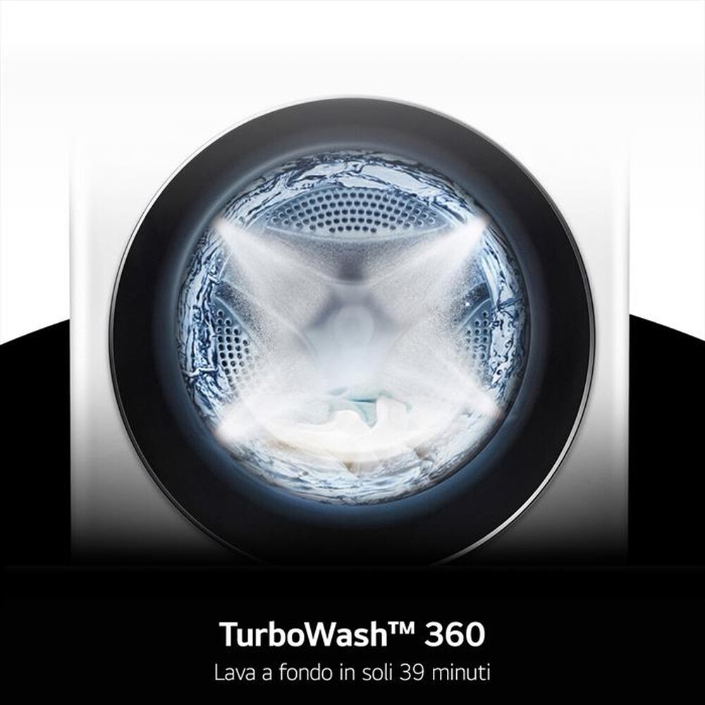 Immagine del prodotto LG - Lavatrice AI DD R7 F4R7009TSWB 9kg Classe A-Bianco