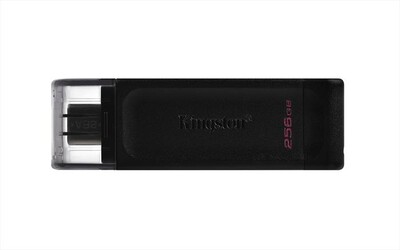 KINGSTON - Memoria 256 GB DT70/256GB-black,  KINGSTON - Memoria 256 GB DT70/256GB-black