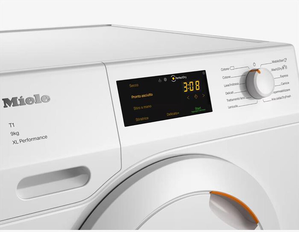 "MIELE - Asciugatrice TCC 374 WP 9 kg Classe A++-Bianco"