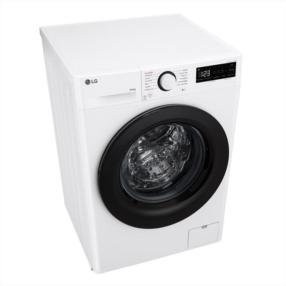 "LG - Lavasciuga AI DD D4R3009NSWB 9/6 Kg Classe A-Bianca"