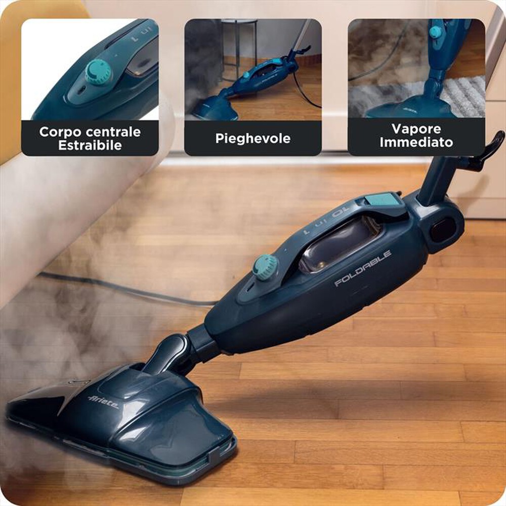 Immagine del prodotto ARIETE - Scopa a vapore 4175 STEAM MOP FOLDABLE 10IN1-Blu