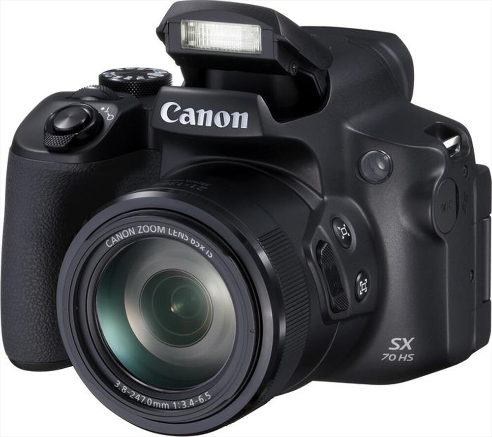 "CANON - POWERSHOT SX70 HS-Black"