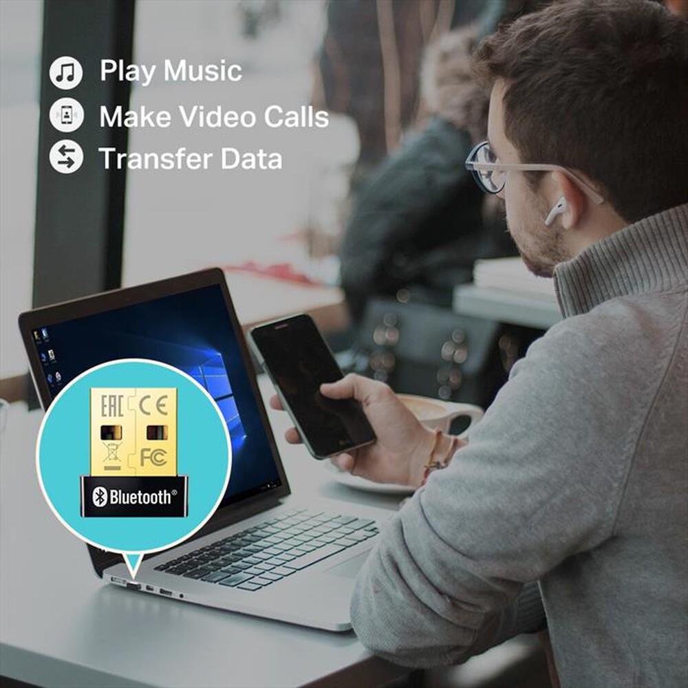 "TP-LINK - ADATTATORE USB BT NANO"