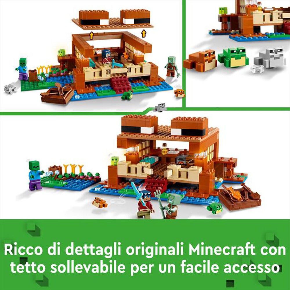 Immagine del prodotto LEGO - MINECRAFT La casa-rana 21256