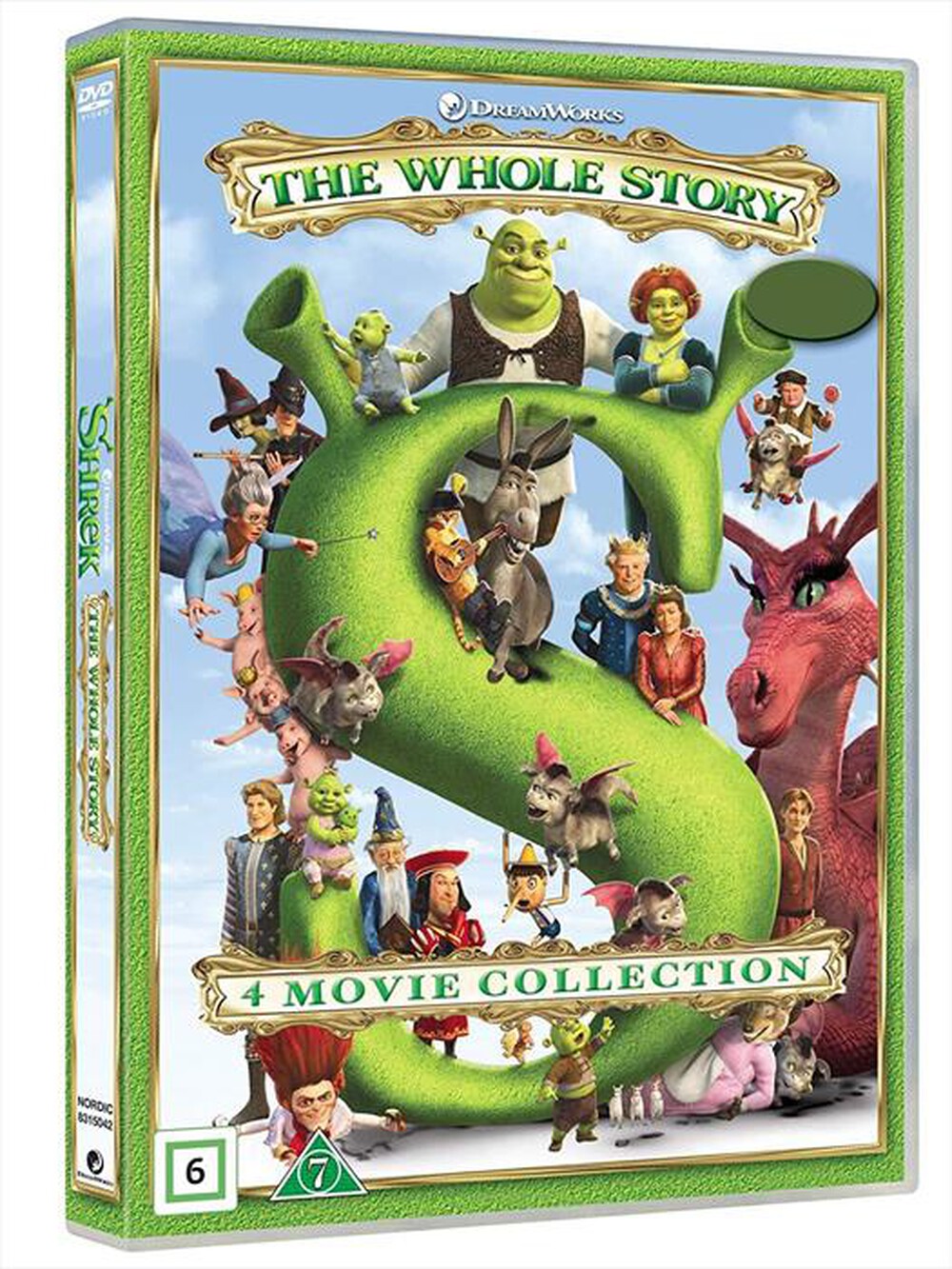 "WARNER HOME VIDEO - Shrek 1-4 Collection (4 Dvd) - "