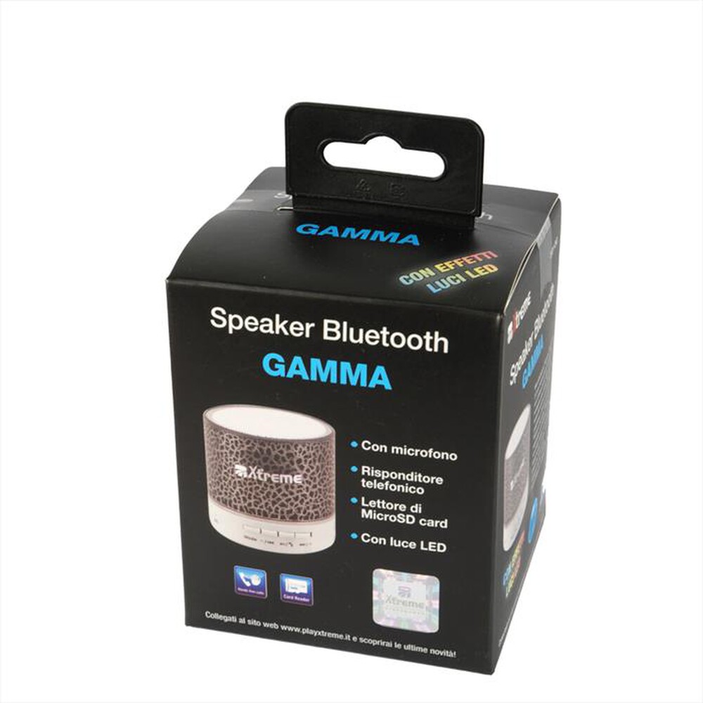"XTREME - SPEAKER BT GAMMA-NERO"