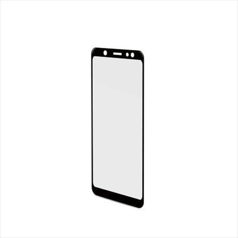 "CELLY - VETRO BORDI COLORATI PER GALAXY A6(2018)-Trasparente/Vetro"