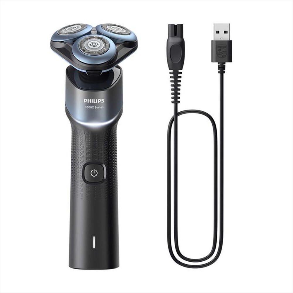 Immagine del prodotto PHILIPS - Rasoio X5006/00-Nero metallizzato/ acquamarina
