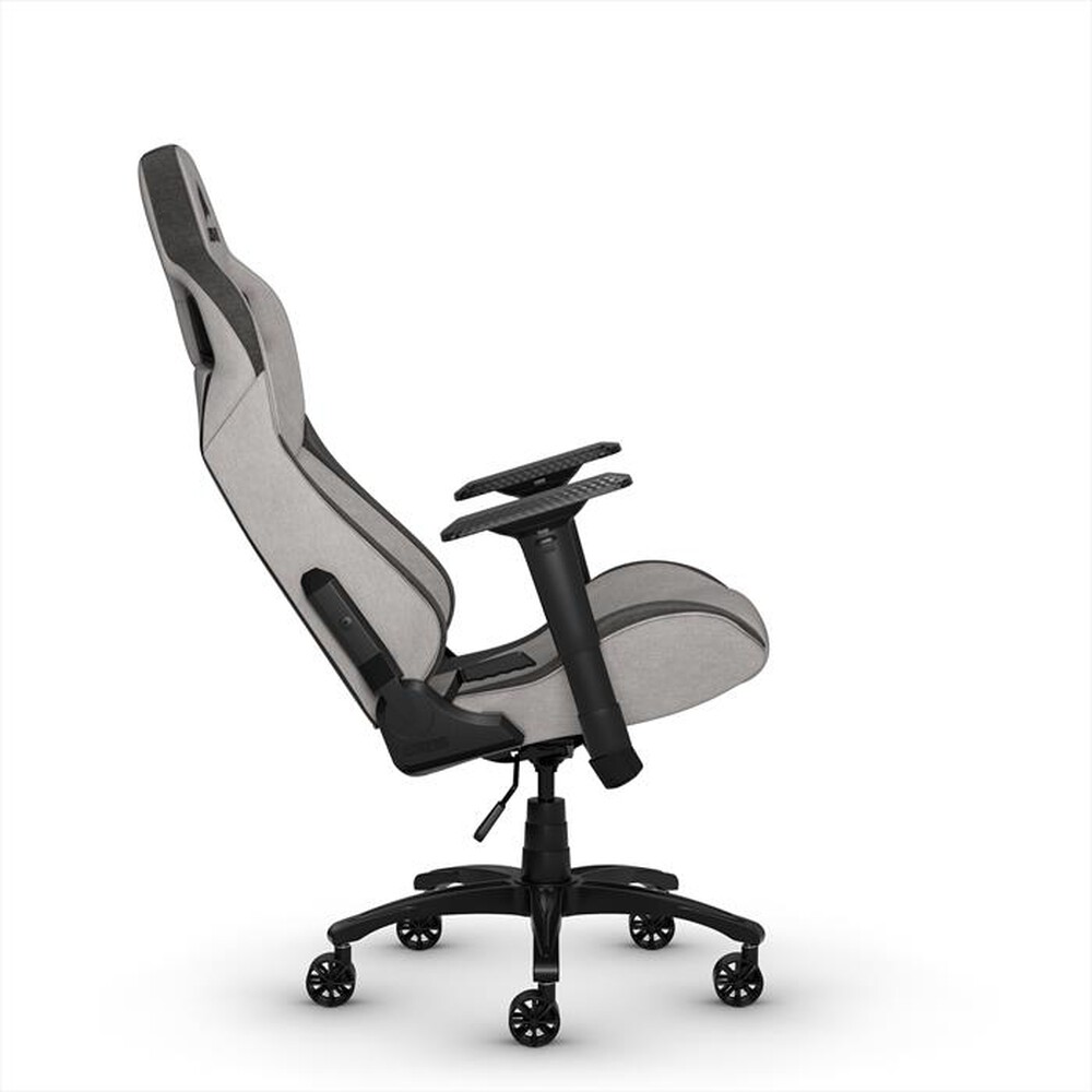 "CORSAIR - Sedia gaming CORSAIR T3 RUSH, Fabric-Grigio carbone"