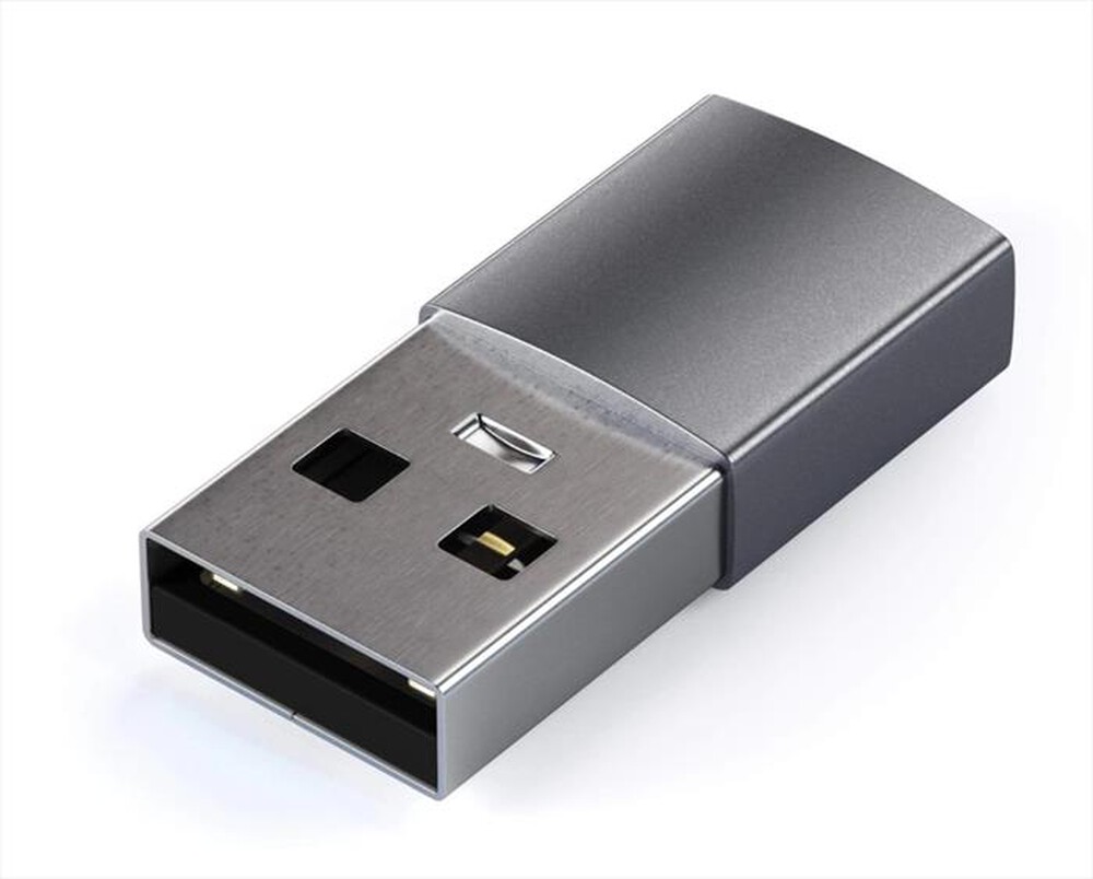 "SATECHI - ADATTATORE USB-A A USB-C-space grey"