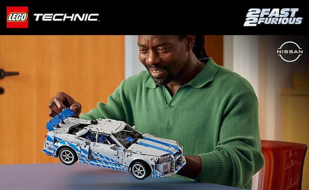 "LEGO - AUTO NISSAN SKYLINE GT-R (R34) 2 FAST 2 FURIOUS-,"