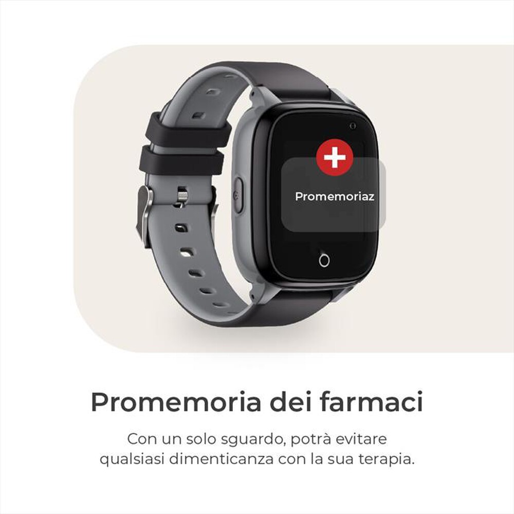 Immagine del prodotto SAVEFAMILY - Smartwatch SAVEWATCH SENIOR-Nero