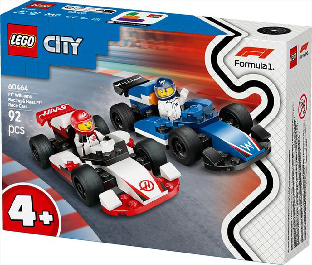 Immagine del prodotto LEGO - CITY F1 Monoposto Williams Racing e Haas F1® 60464