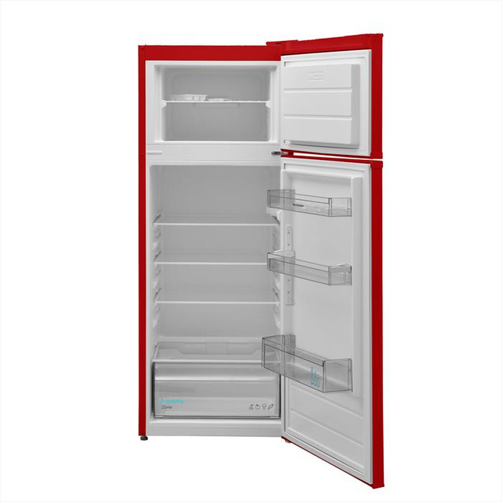 "SHARP - Frigorifero 2 porte SJ-FTB01ITXRE Classe E 213 lt-Rosso"