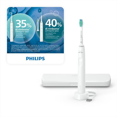 PHILIPS - Spazzolino elettrico HX3673/13-Bianco