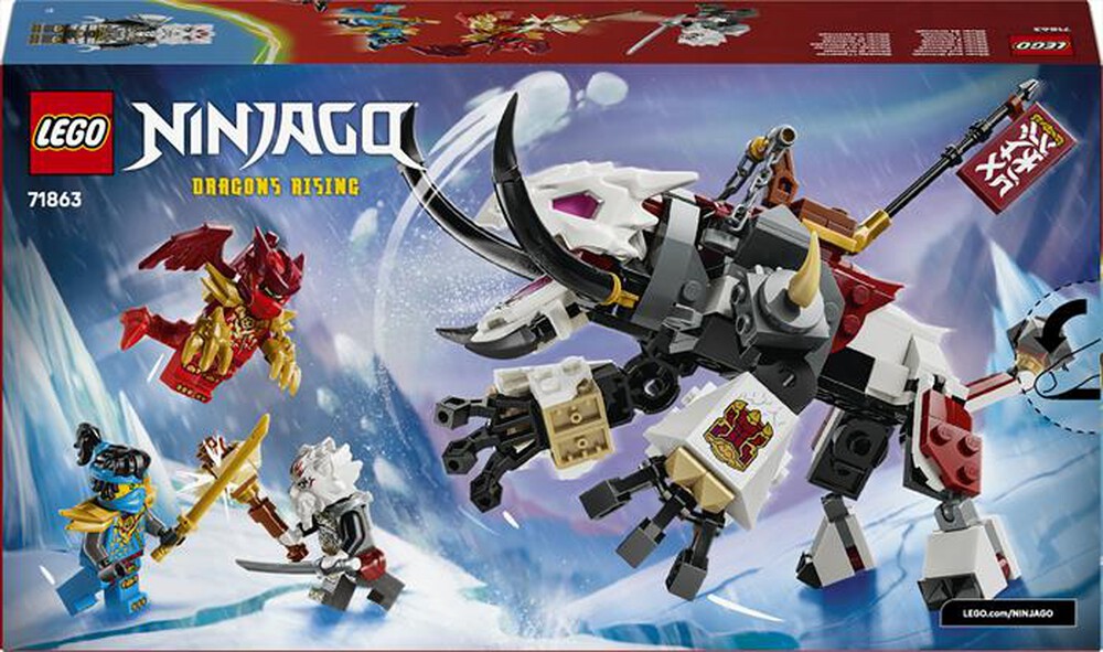 Immagine del prodotto LEGO - NINJAGO Zilvar e Grimtak la Bestia Drago - 71863