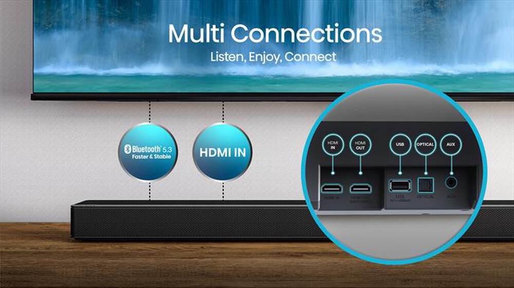 "HISENSE - Soundbar AX3120G-NERO"