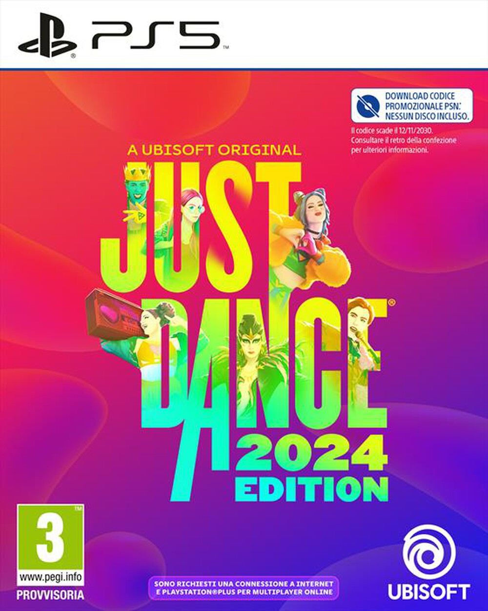 Immagine del prodotto UBISOFT - JUST DANCE 2024 EDITION- CODE IN BOX PS5