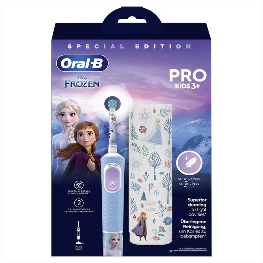 "ORAL-B - Spazzolino elettrico PRO KIDS-Azzurro"