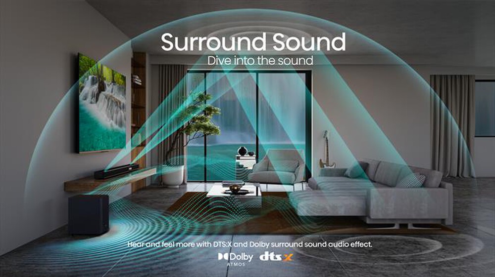 "HISENSE - Soundbar AX3120G-NERO"