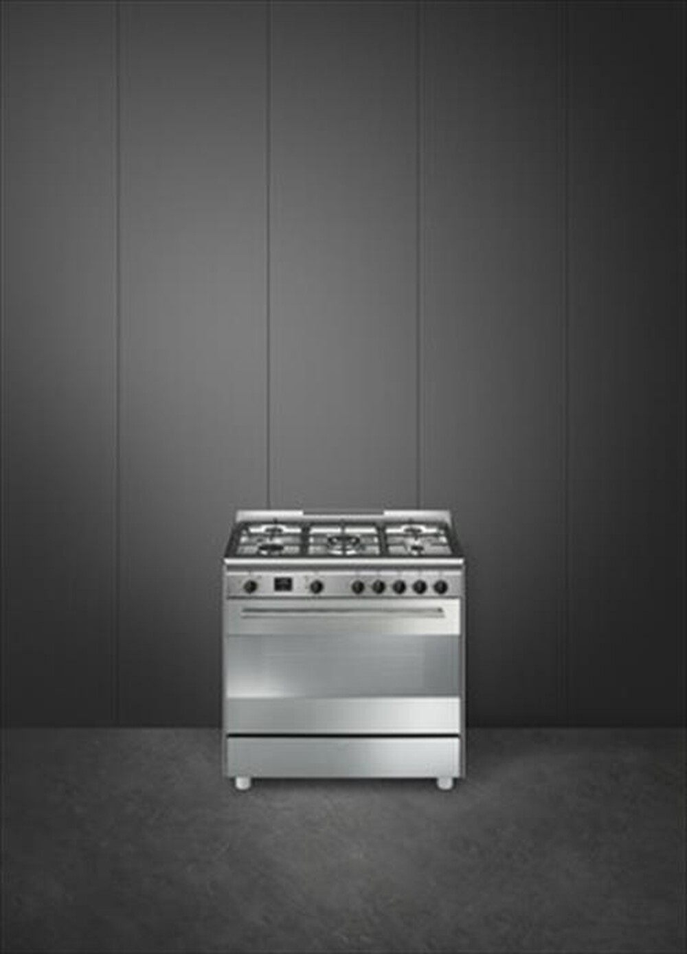 "SMEG - Cucina a gas BG91PX2 Classe A+"