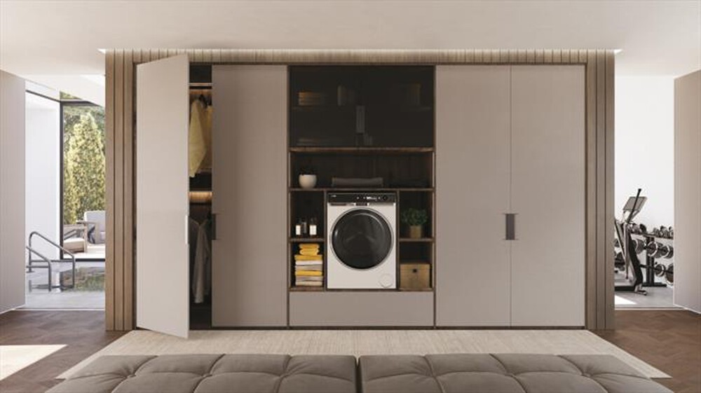 "HAIER - Lavasciuga HWD120-BD16397EUS 12/7 Kg Classe A-Bianco"